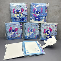 ELMAS Cute Disney Stitch Notebook for School & Office