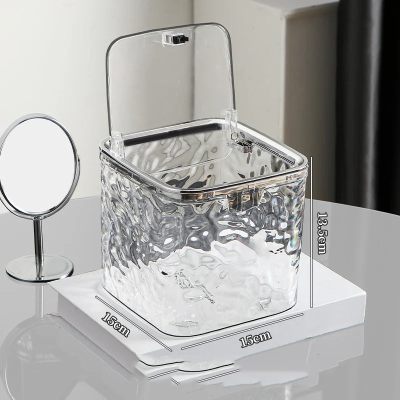 ELMAS Clear Hair Accessories Organizer Acrylic Storage Box - Al Masam Stationery LLC