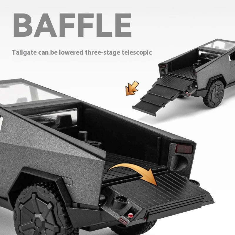 ELMAS 1:32 Cybertruck Diecast Metal Model Toy Gift - Al Masam Stationery LLC