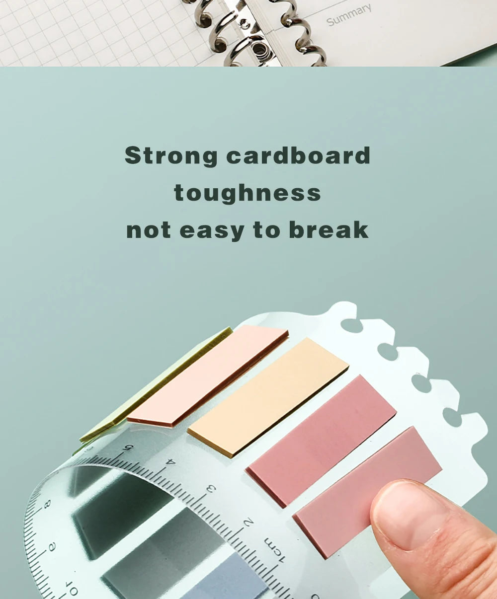 ELMAS Retro Morandi Sticky Notes Notepad School Supplies - Al Masam Stationery LLC