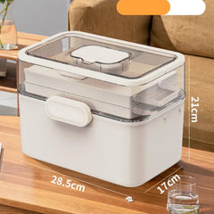 ELMAS Ultimate Portable Multi-Layer Storage Box - Al Masam Stationery LLC