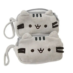 ELMAS Kawaii Cat Two-Layer Pencil Case Pouch - Al Masam Stationery LLC