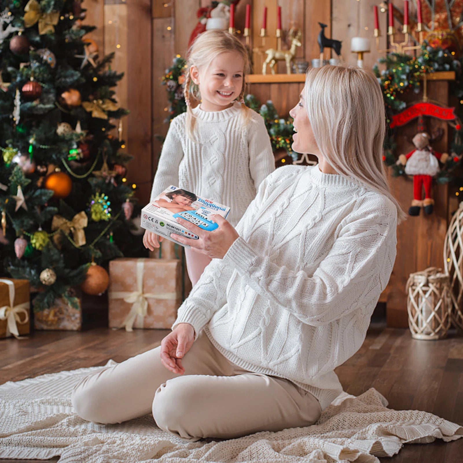 ELMAS 2 in 1 Learning Toy for Letter and Number Games - Al Masam Stationery LLC