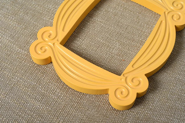 ELMAS Friends Handmade Monica Yellow Photo Frame Decor - Al Masam Stationery LLC