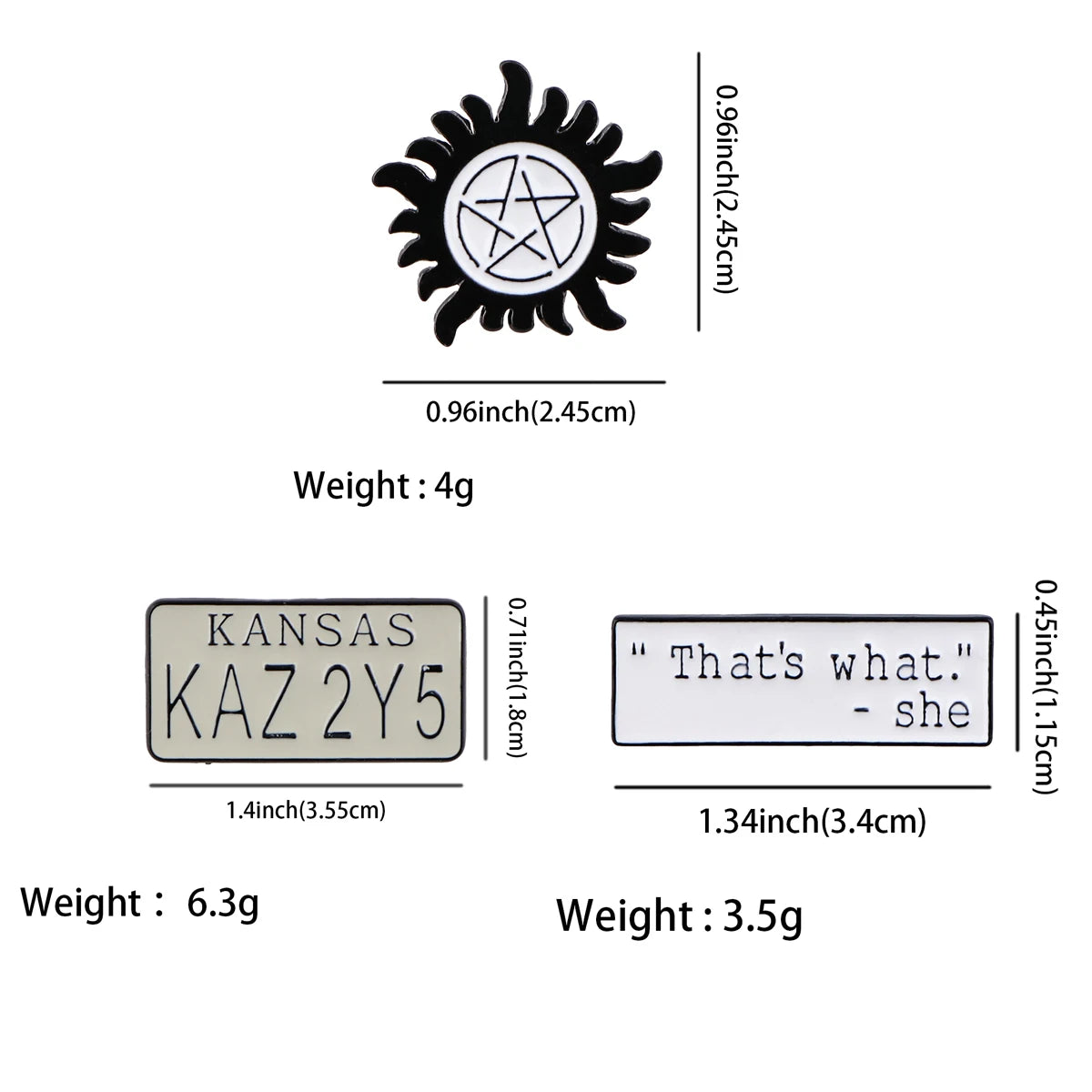 ELMAS Cartoon Collecting Funny TV Show Enamel Pins - Al Masam Stationery LLC