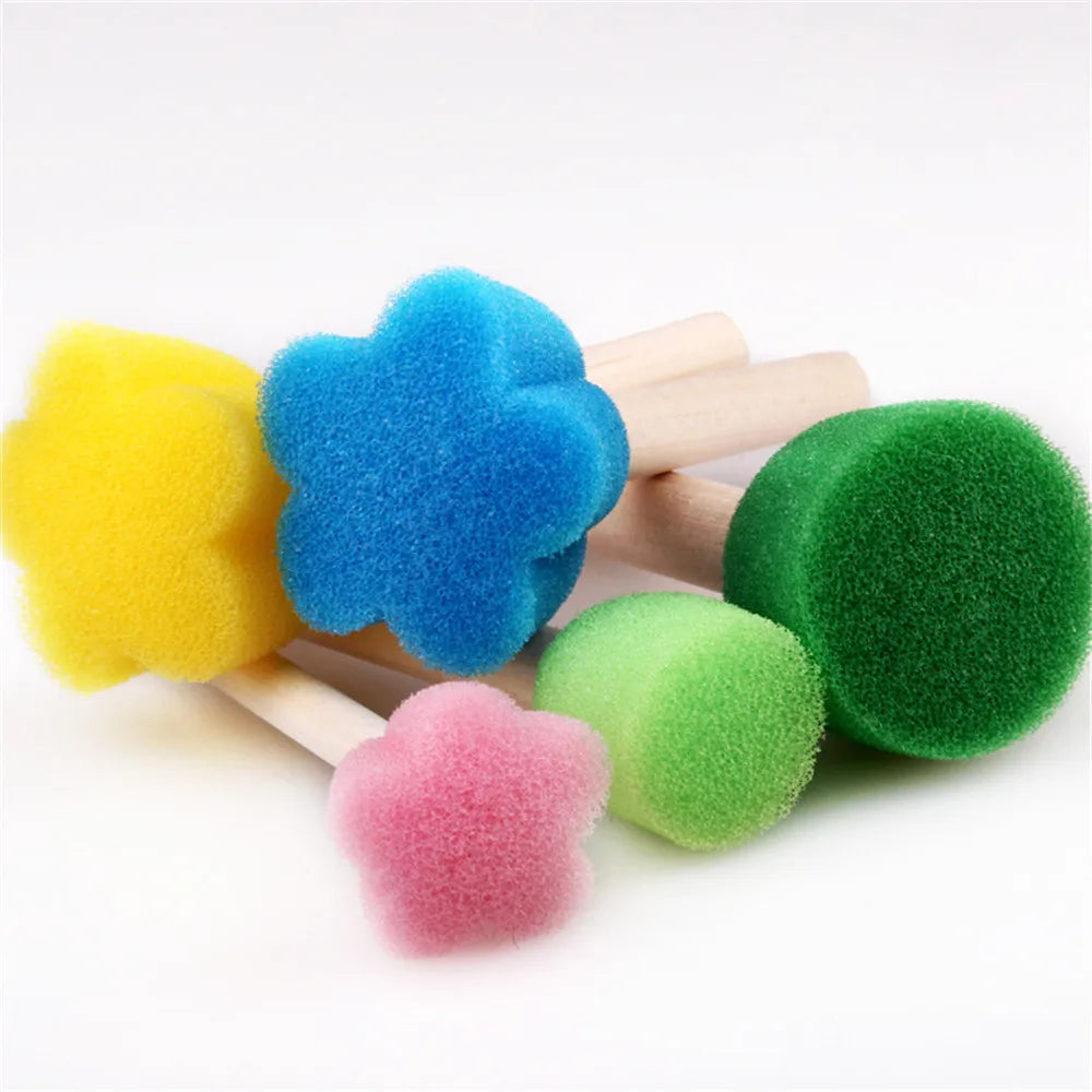 ELMAS Creative Flower Stamp Brush Kit for Kids - Al Masam Stationery LLC