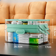 ELMAS Ultimate Portable Multi-Layer Storage Box - Al Masam Stationery LLC