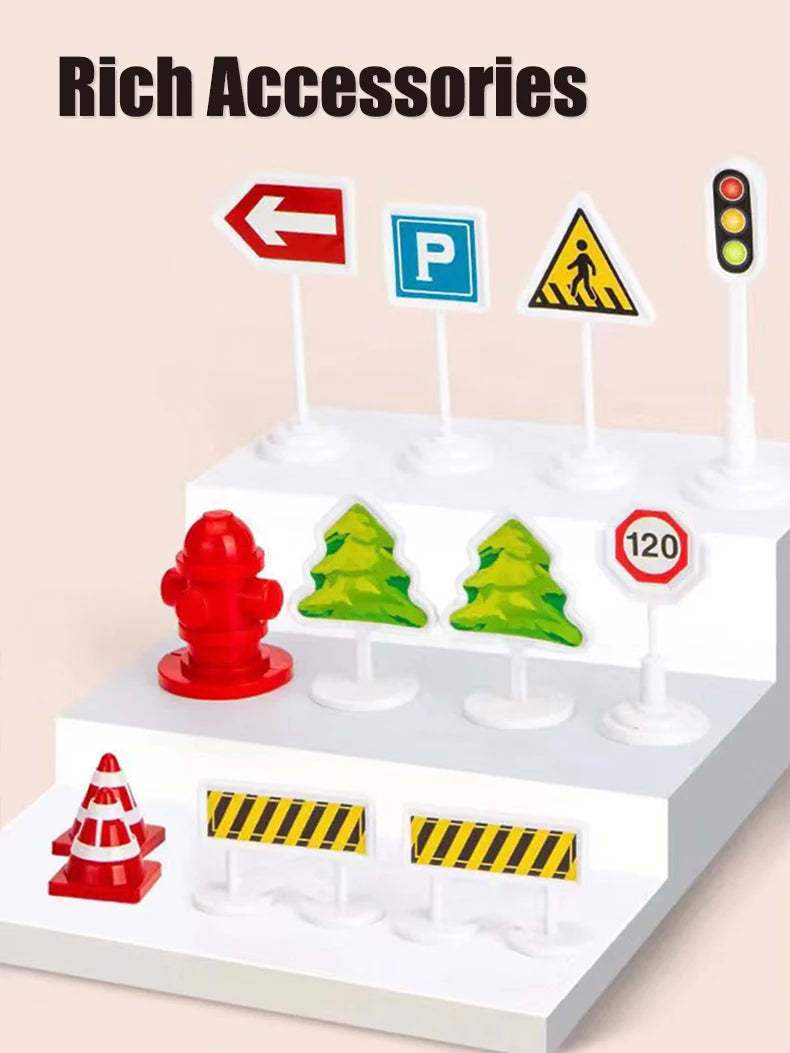 ELMAS Electric Assembling Rail Train Educational Model Set - Al Masam Stationery LLC