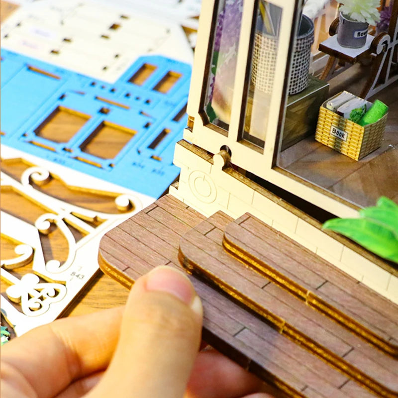 ELMAS Enchanted Garden House Bookshelf Insert Kit - Al Masam Stationery LLC