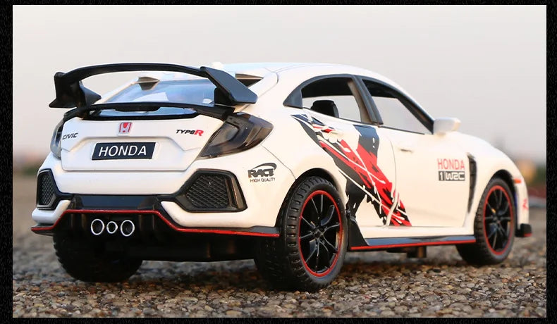 ELMAS 1:32 HONDA CIVIC TYPE-R Diecast Car Model Gift - Al Masam Stationery LLC