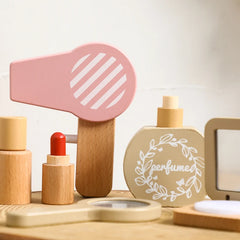 ELMAS Charming Wooden Makeup Set for Kids' Pretend Play - Al Masam Stationery LLC