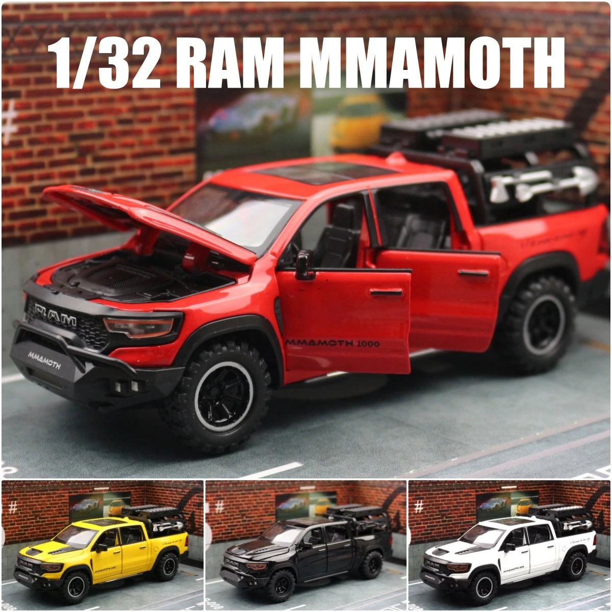 ELMAS Adventure-Ready 1/32 Dodge RAM MAMMOTH Pickup - Al Masam Stationery LLC