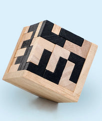 ELMAS 3D Wooden Puzzles IQ Toy 54pcs Educational Game - Al Masam Stationery LLC