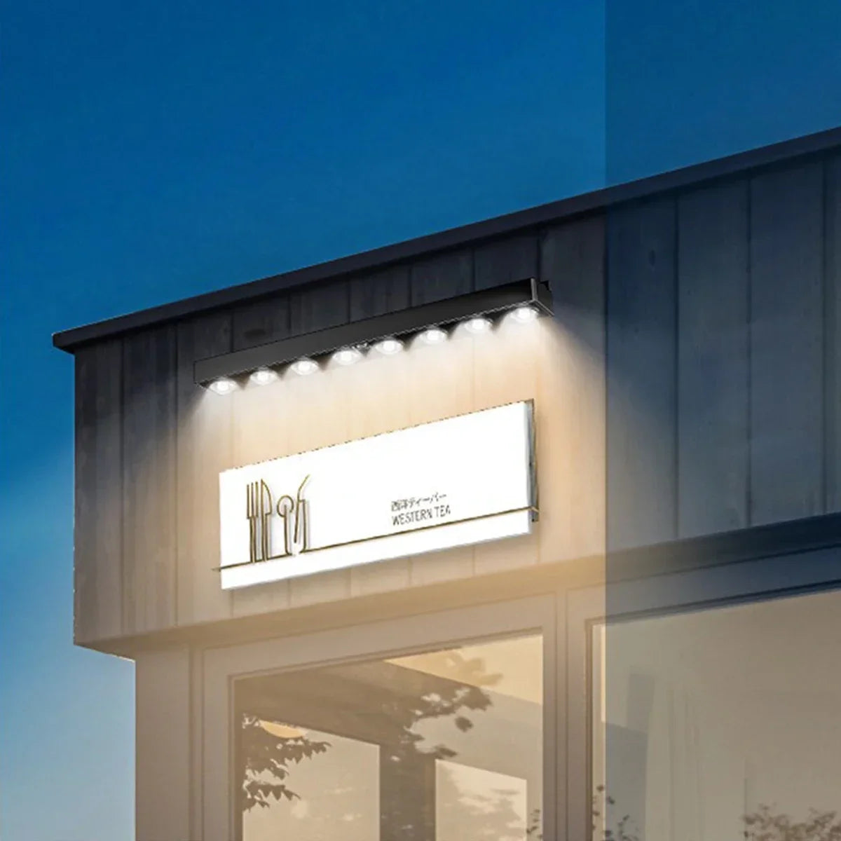 ELMAS Solar LED Wall Light for Outdoor Ambiance - Al Masam Stationery LLC