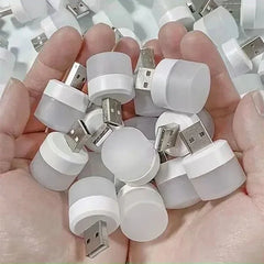 ELMAS Mini USB Night Light Warm White Eye Protection Bulb - Al Masam Stationery LLC