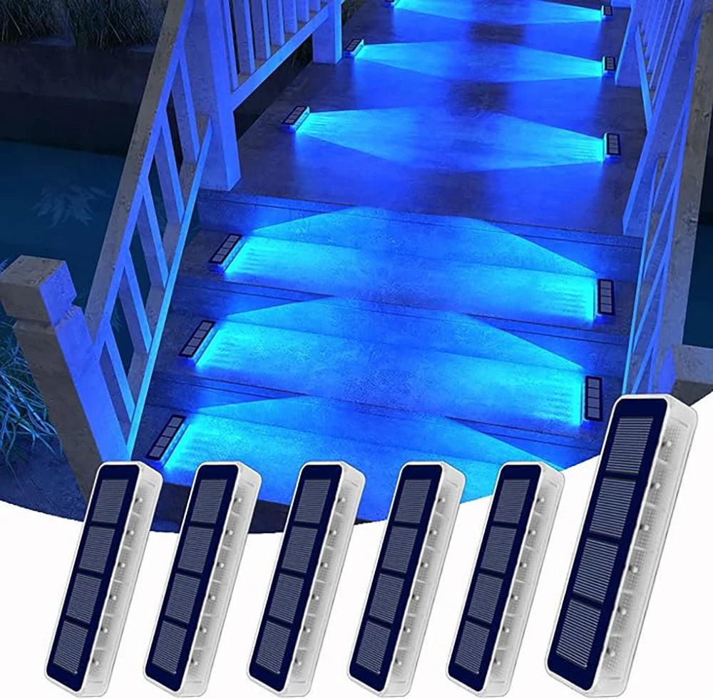 ELMAS Solar Stair Lamp - Waterproof LED Deck Light - Al Masam Stationery LLC