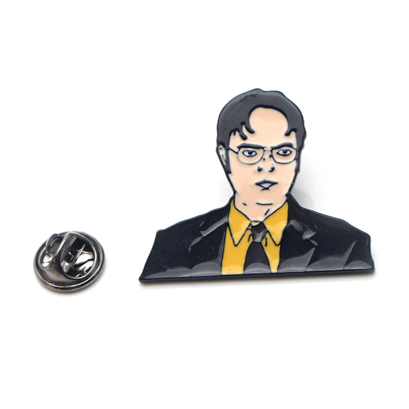 ELMAS Cartoon Collecting Funny TV Show Enamel Pins - Al Masam Stationery LLC