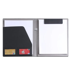 ELMAS Executive A4 Leather Padfolio Organizer Clipboard - Al Masam Stationery LLC