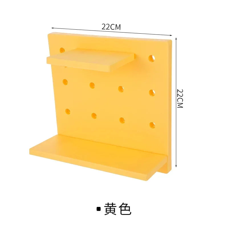 ELMAS Punch Free Pegboard Wall Organizer for Home Decor - Al Masam Stationery LLC