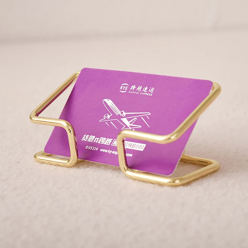 ELMAS Business Card Holder Desk Organizer Display Stand - Al Masam Stationery LLC