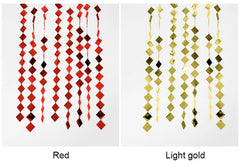 ELMAS Gold Sequins Party Glitter Curtain Backdrop 50/100 Pcs - Al Masam Stationery LLC