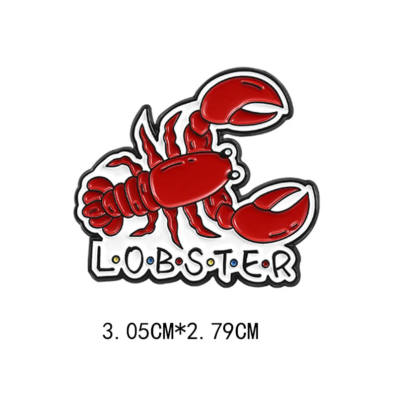 ELMAS Cartoon Collecting Funny TV Show Enamel Pins - Al Masam Stationery LLC