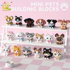 ELMAS Creative Micro Pet Building Block Set for All Ages