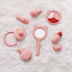 ELMAS Kids Pretend Makeup Set - Safe Silicone Lipstick & More - Al Masam Stationery LLC