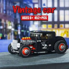 ELMAS Classic Convertible Car Building Block Set for Kids