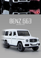 ELMAS 1:32 Benz G63 Alloy Model Car with Sound & Light