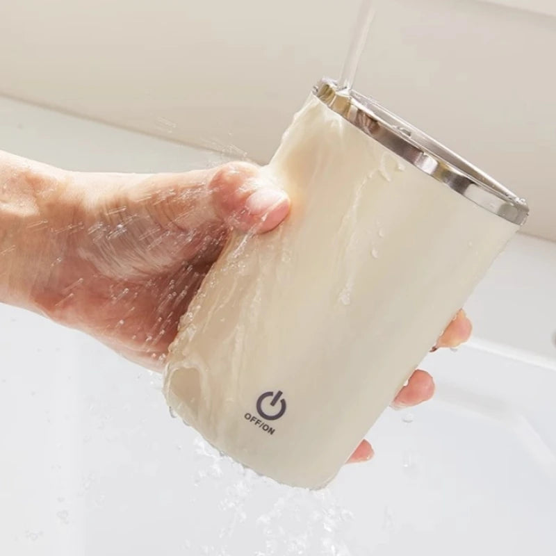 ELMAS 350ml Self-Stirring Mug USB Rechargeable Cup - Al Masam Stationery LLC