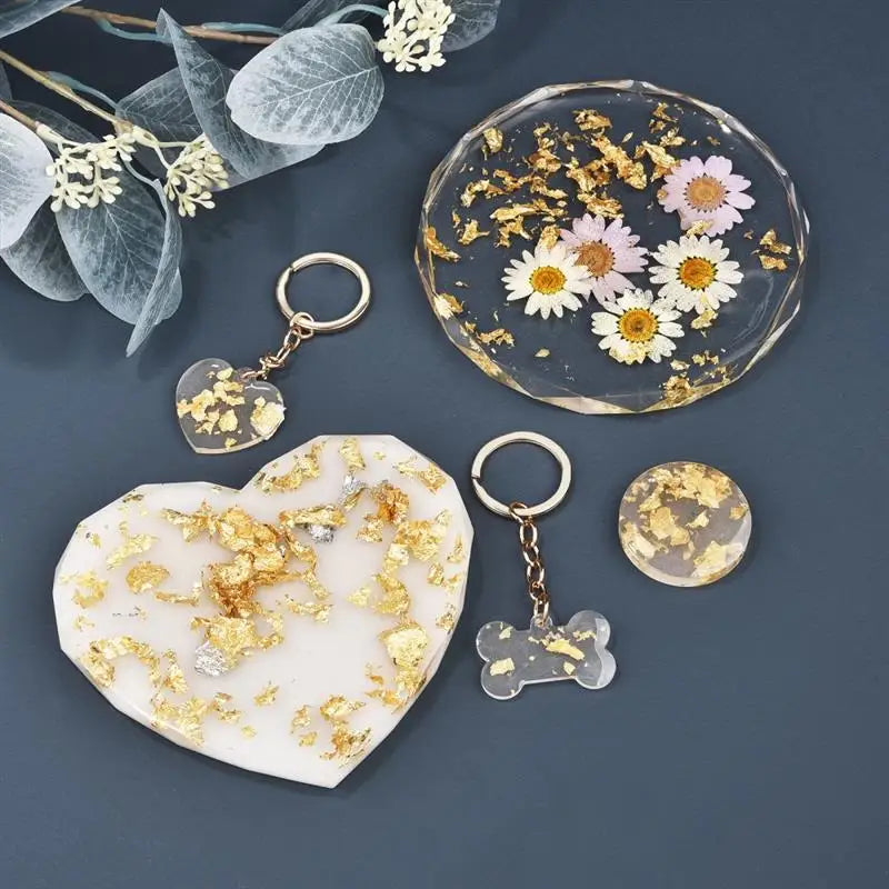 ELMAS Gold Foil Paper for Jewelry Making & Nail Art Supplies - Al Masam Stationery LLC