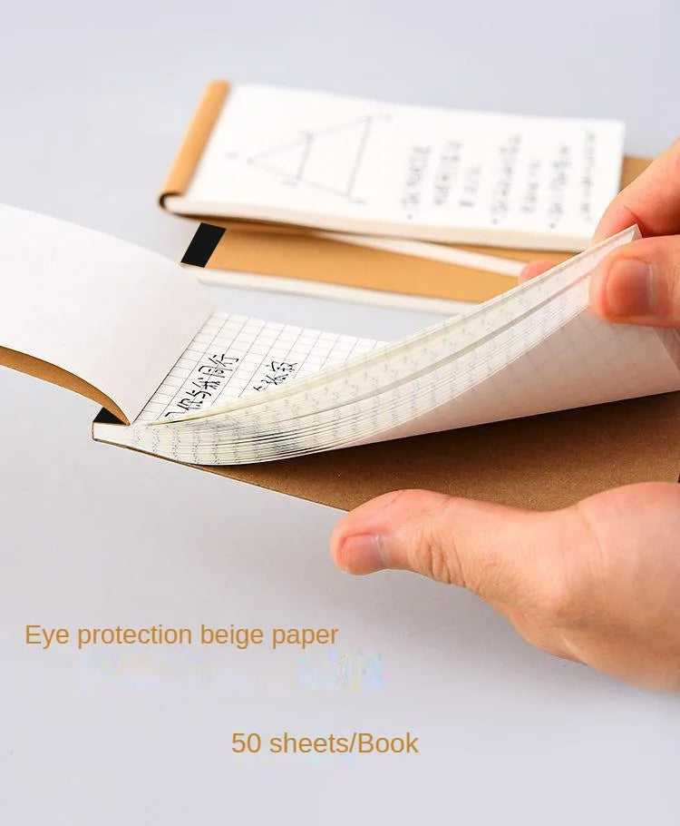 ELMAS Creative Kraft Paper 3PCs Tearable Notepad - Al Masam Stationery LLC