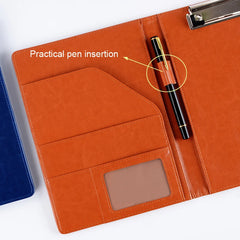 ELMAS A5/A4 Leather Clipboard Folder for Meetings