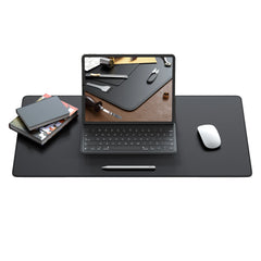 ELMAS Premium Dual-Sided Cork & Leather Mouse Pad