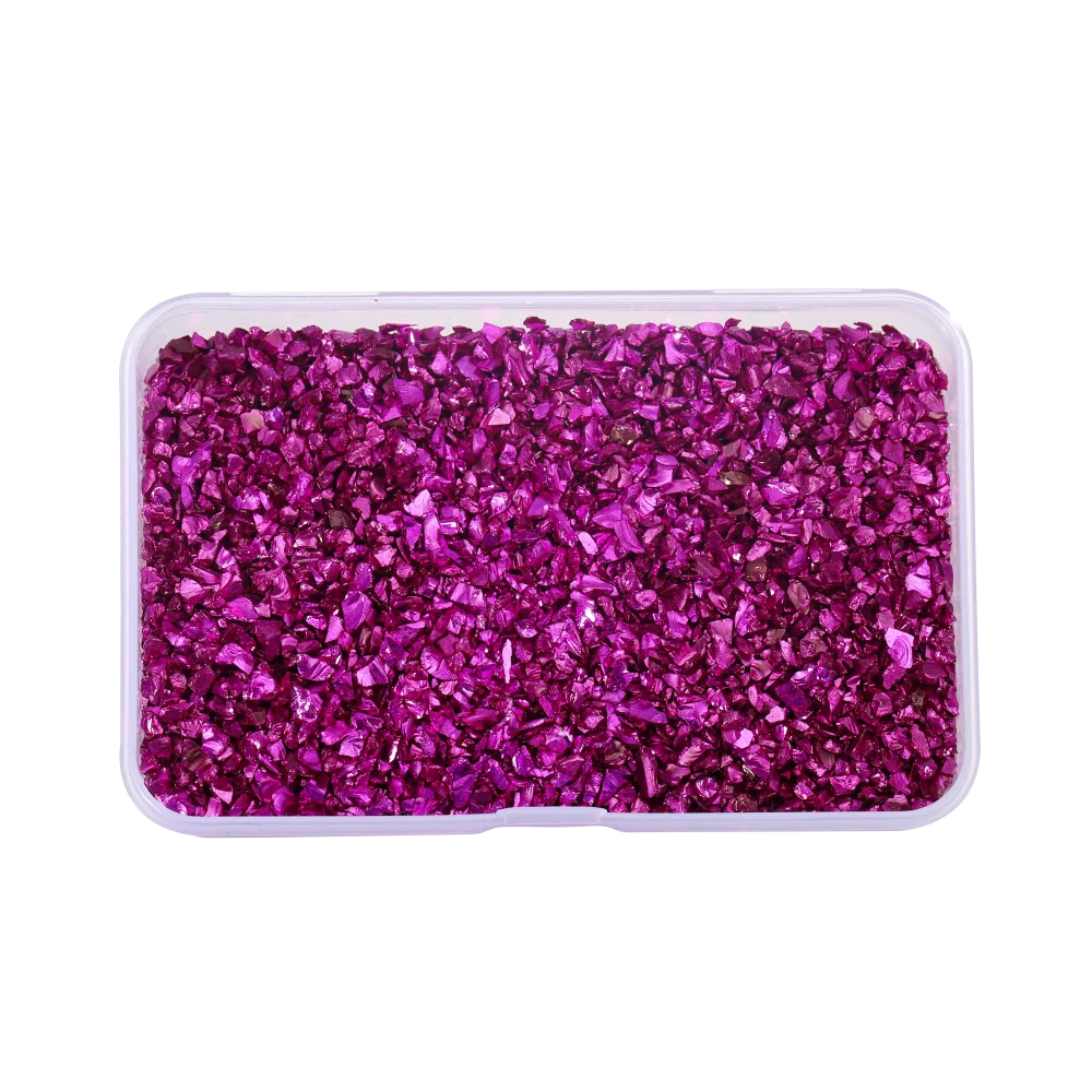 ELMAS Crushed Glass Stones for DIY Resin Crafts & Nail Art - Al Masam Stationery LLC