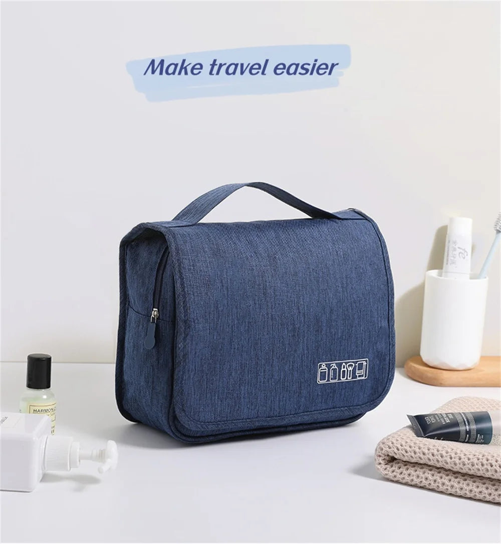 ELMAS Portable Toiletry Washbag with Hook Waterproof - Al Masam Stationery LLC