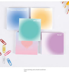 ELMAS Ins Fairy Gradient Convenience Sticky Notes Set - Al Masam Stationery LLC