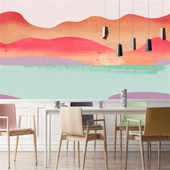 ELMAS Custom Nordic Artistic Landscape Mural Wallpaper - Al Masam Stationery LLC