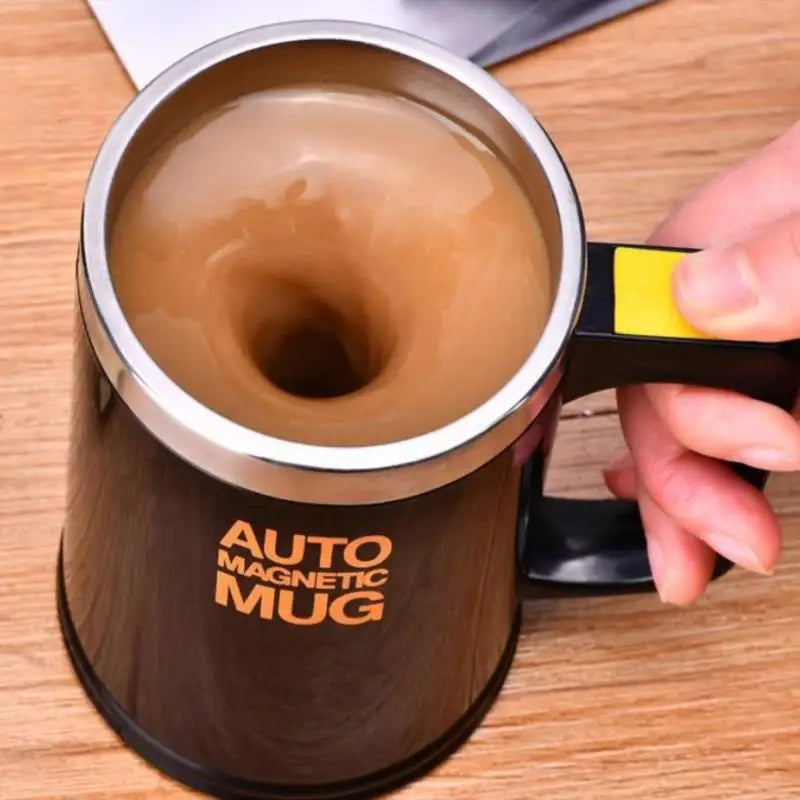ELMAS Automatic Self Stirring Magnetic Mug Capsule Set - Al Masam Stationery LLC