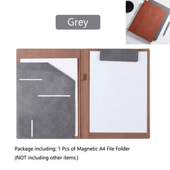 ELMAS A4 Executive Leather Padfolio Organizer Folder