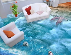 ELMAS Beibehang Custom 3D Non-Slip PVC Floor Sticker - Al Masam Stationery LLC
