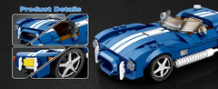 ELMAS Creative 333PCS AC COBRA Car Building Block Set