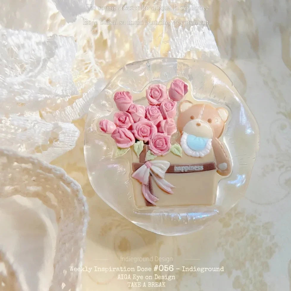 ELMAS Cute Animal Series Seal Stamp DIY Toy for Crafts - Al Masam Stationery LLC