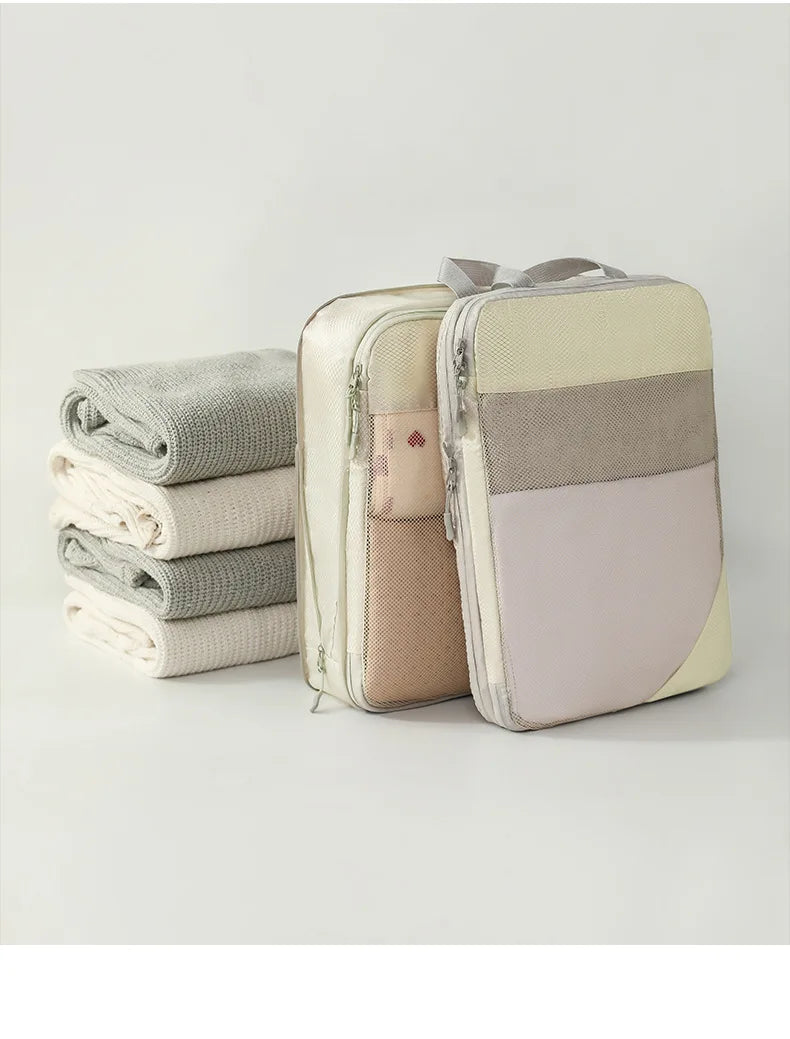 ELMAS Compression Packing Cubes for Travel Organizers - Al Masam Stationery LLC