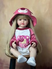 ELMAS 22" Realistic Reborn Silicone Baby Doll - Perfect Gift - Al Masam Stationery LLC