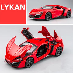 ELMAS 1:32 Lykan Sport Fast and Furious Diecast Toy - Al Masam Stationery LLC