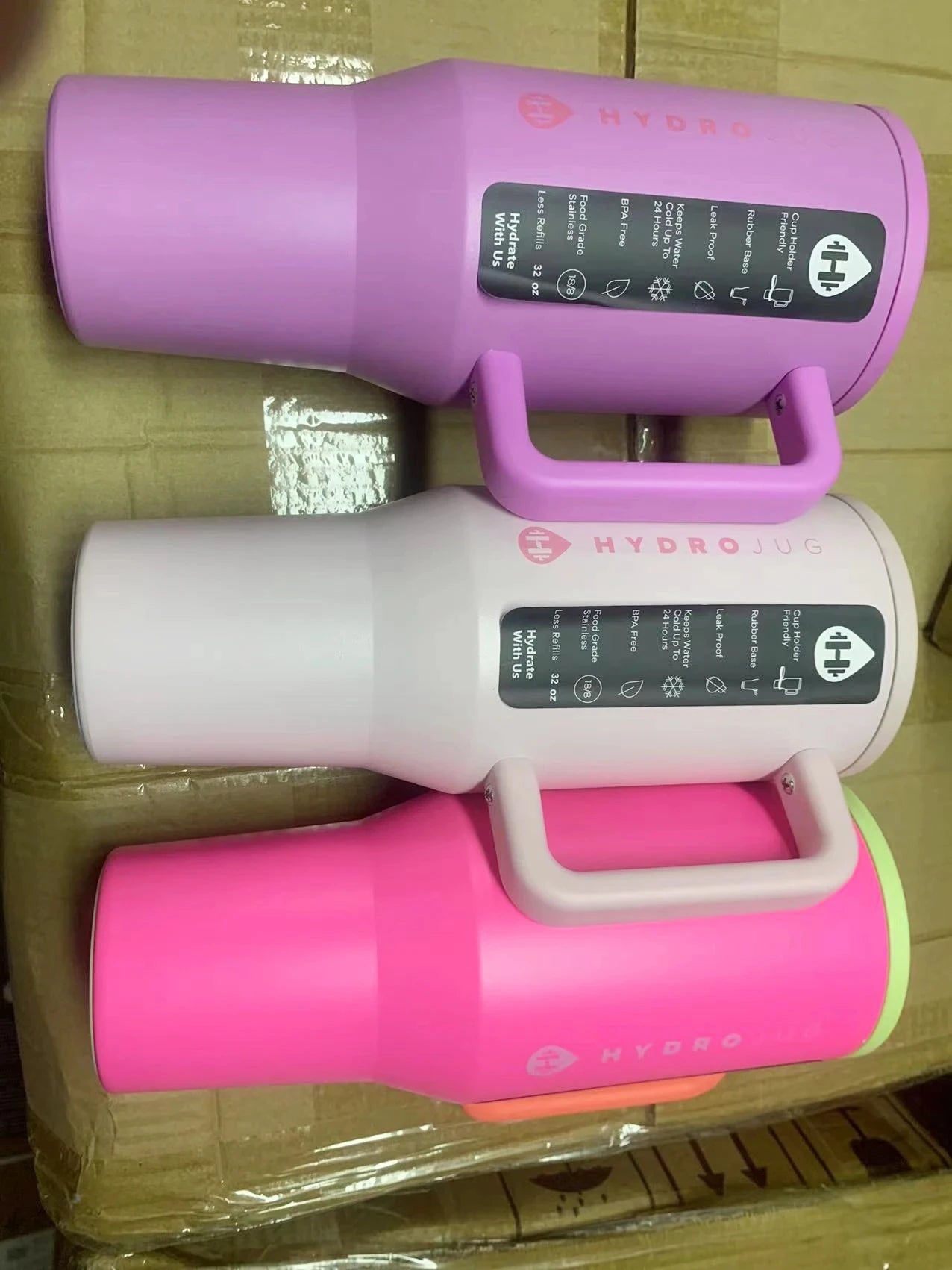 ELMAS HydroJug Tumbler 32OZ/40OZ Vacuum Insulated Mug - Al Masam Stationery LLC