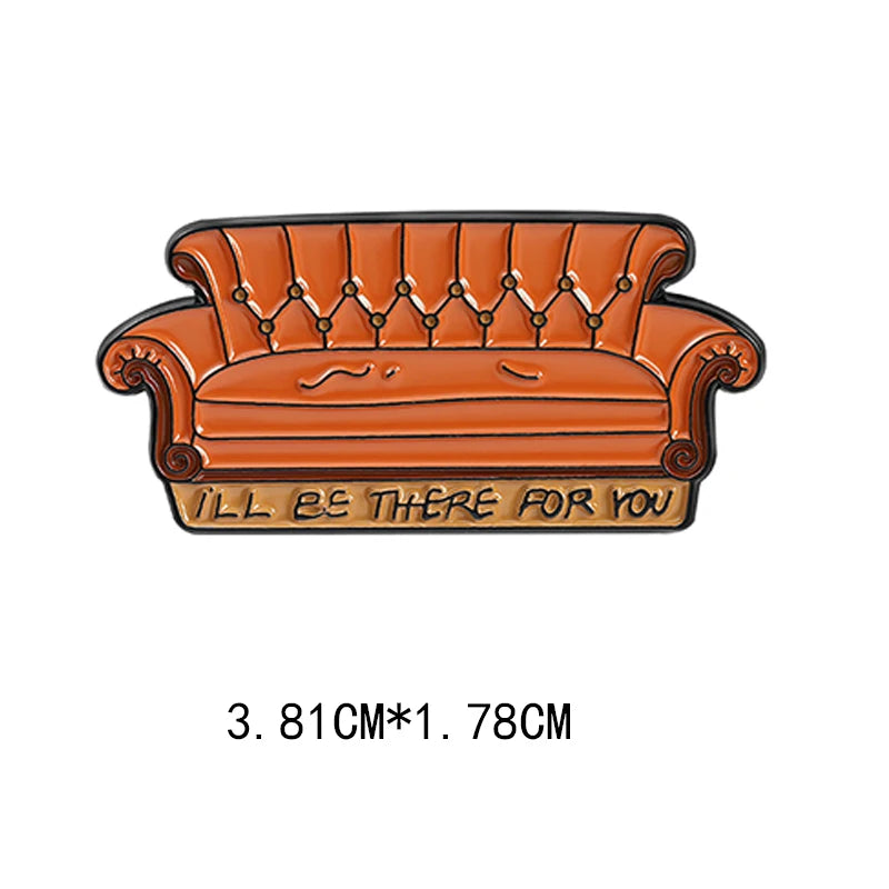 ELMAS Cartoon Collecting Funny TV Show Enamel Pins - Al Masam Stationery LLC