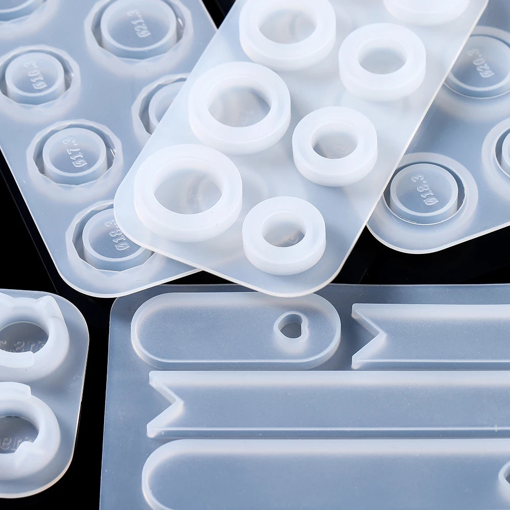 ELMAS DIY Cat Ear Epoxy Resin Ring Mold for Handmade Jewelry - Al Masam Stationery LLC